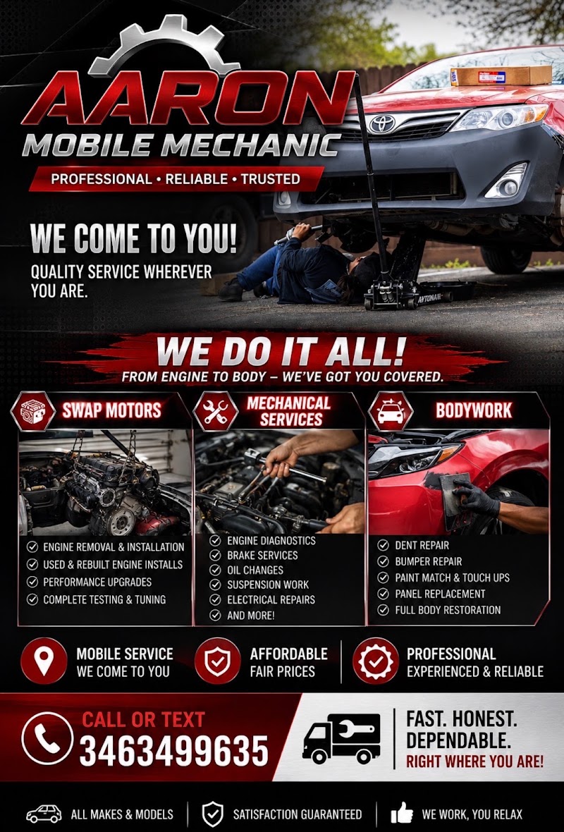 Aaron The Mechanic Mobile
