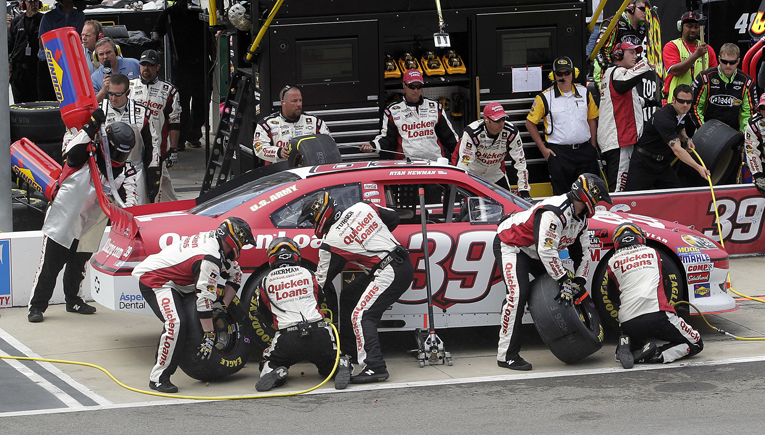 at Bristol Motor Speedway in Bristol, Tennessee on March 18, 2012.